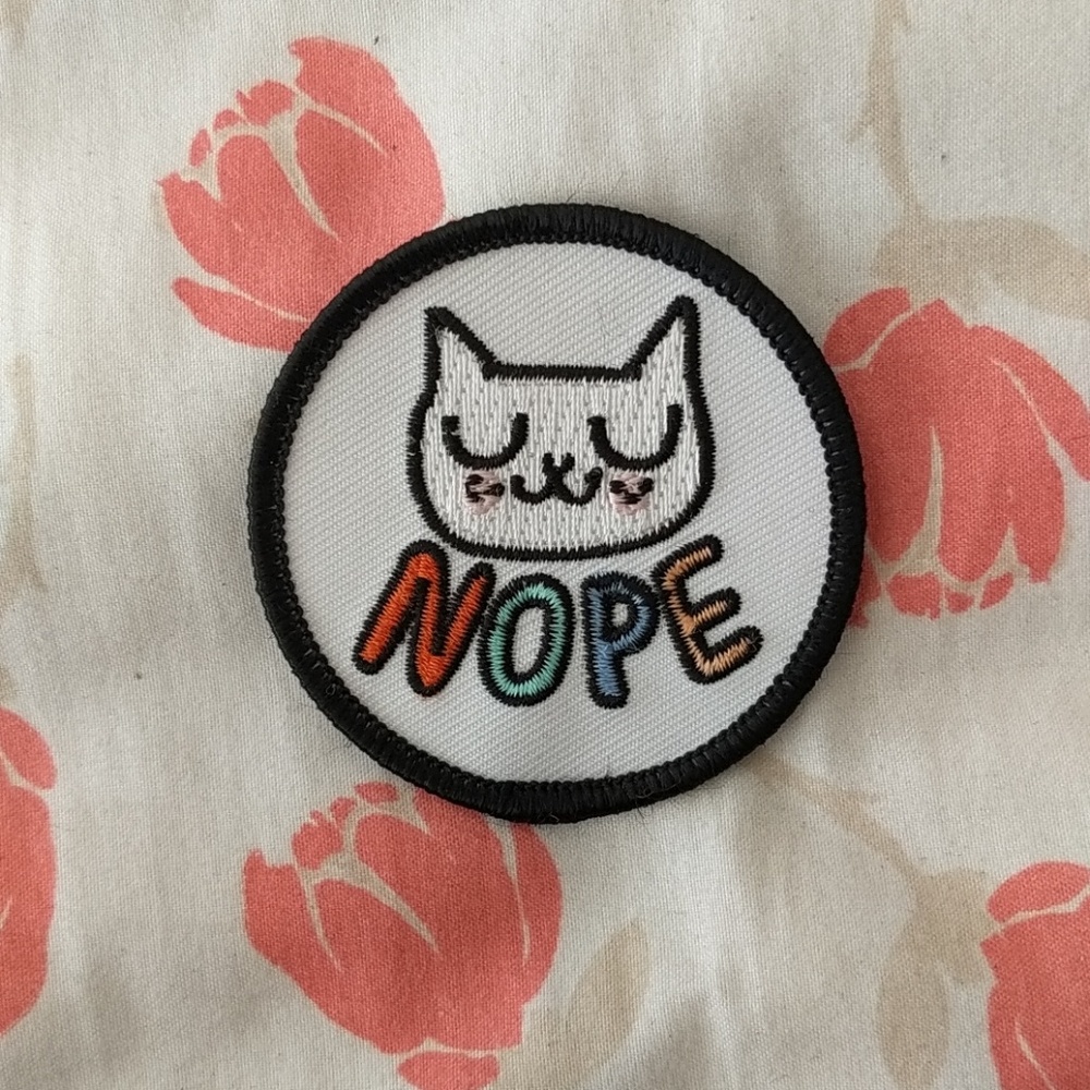Nope Kitty Patch